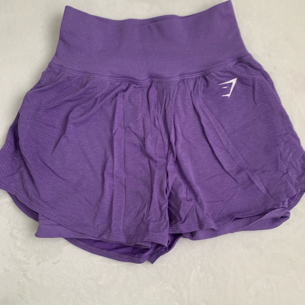Purple gymshark shorts 💜